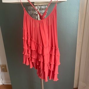 Free People flare blouse